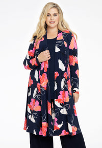 Cardigan pleated LILY - blue - #2
