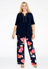 Tunic A-line pearls DOLCE - blue - #1