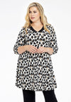 Tunic wide bottom FELINE - brown - #2