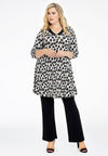 Tunic wide bottom FELINE - brown - #1