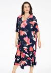 Dress ruffled LILY - blue - #2