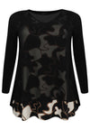 Tunic flare COLLIER - black - #4