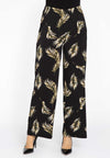 Trousers wide PALM - black - #2