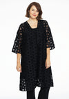Cardigan lace CIRCLE - black - #2