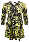 Tunic wide bottom strass MIMOSA - black - #4