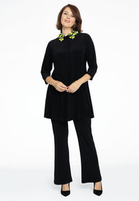 Tunic wide bottom sequins DOLCE - black - #1