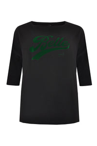 Shirt wide Belle - black - #4