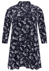 Blouse TULIP/HEART - blue - #4