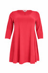Tunic wide bottom UNI DOLCE - pink - #3