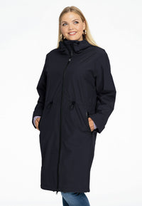 Imperméable avec cordon de serrageRaincoat waist string - blue - #1