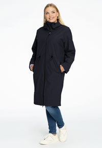 Imperméable avec cordon de serrageRaincoat waist string - blue - #2