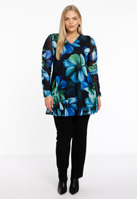 Tunic wide bottom MIRA - black - #2