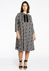 Dress laced frill PANTHERA - black - #1