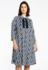 Robe à volants en dentelle PANTHERADress laced frill PANTHERA - blue - #2