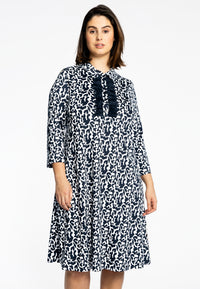 Robe à volants en dentelle PANTHERADress laced frill PANTHERA - blue - #2