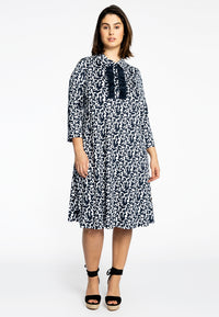 Robe à volants en dentelle PANTHERADress laced frill PANTHERA - blue - #1