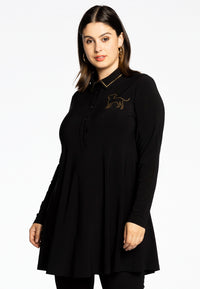 Tunic wide bottom Flip DOLCE - black - #2