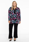 Tunic flare HEARTS - black - #1