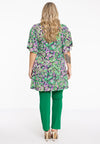 Tunic triangle neck TIFFANY - green - #3