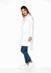 Blouse long placket short - white - #1