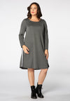 Dress Aline zigzag - silver - #1
