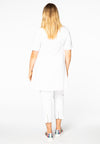 Tunic wide bottom TEXT - white - #3
