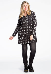 Tunic ACCESSORY wide bottom - black - #2