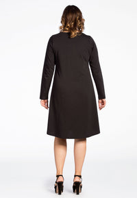 Dress Prosecco wide bottom - black - #3