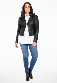Jacket FAKE SUEDE - black - #1