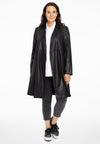 Cardi-blazer FAKE SUEDE - black - #2