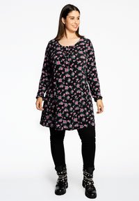 Tunic wide bottom LOULOU - black - #1