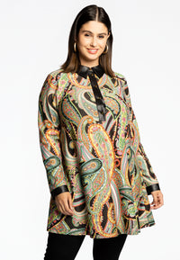 Tunic wide bottom PAISLEY - multi - #2