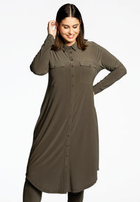 Blouse-dress DOLCE - green - #1