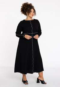Dress CRINCLE - black - #2
