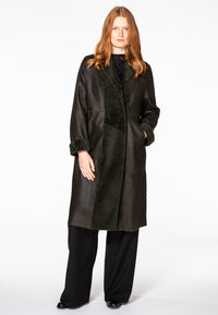 Coat lammy - green - #2