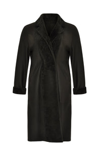 Coat lammy - green - #4