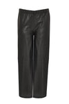 Trousers wide leather - black - #4