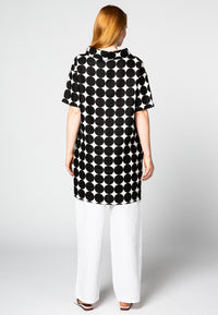 Tunic collar CIRCLE - black - #3