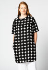 Tunic collar CIRCLE - black - #1
