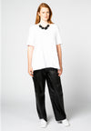 Tunic A-line pockets - white - #1