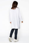 Chemisier COTTON en stretch avec bandeShirt COTTON stretch tape - white - #3