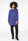 Chemisier COTTON en stretch avec pochesShirt COTTON stretch pockets - purple - #1