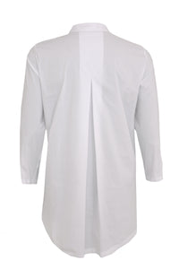 Shirt slits COTTON STRETCH - white - #2