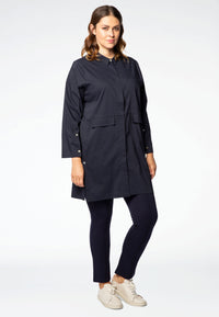 Shirt slits COTTON STRETCH - blue - #1