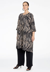 Dress TIGER - brown - #1