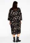 Wide dress GRACE - black - #3