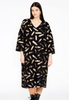 Wide dress GRACE - black - #2