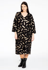 Wide dress GRACE - black - #1