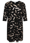 Wide dress GRACE - black - #4