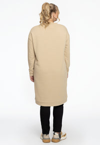 Sweater dress INFINITY - light brown - #3